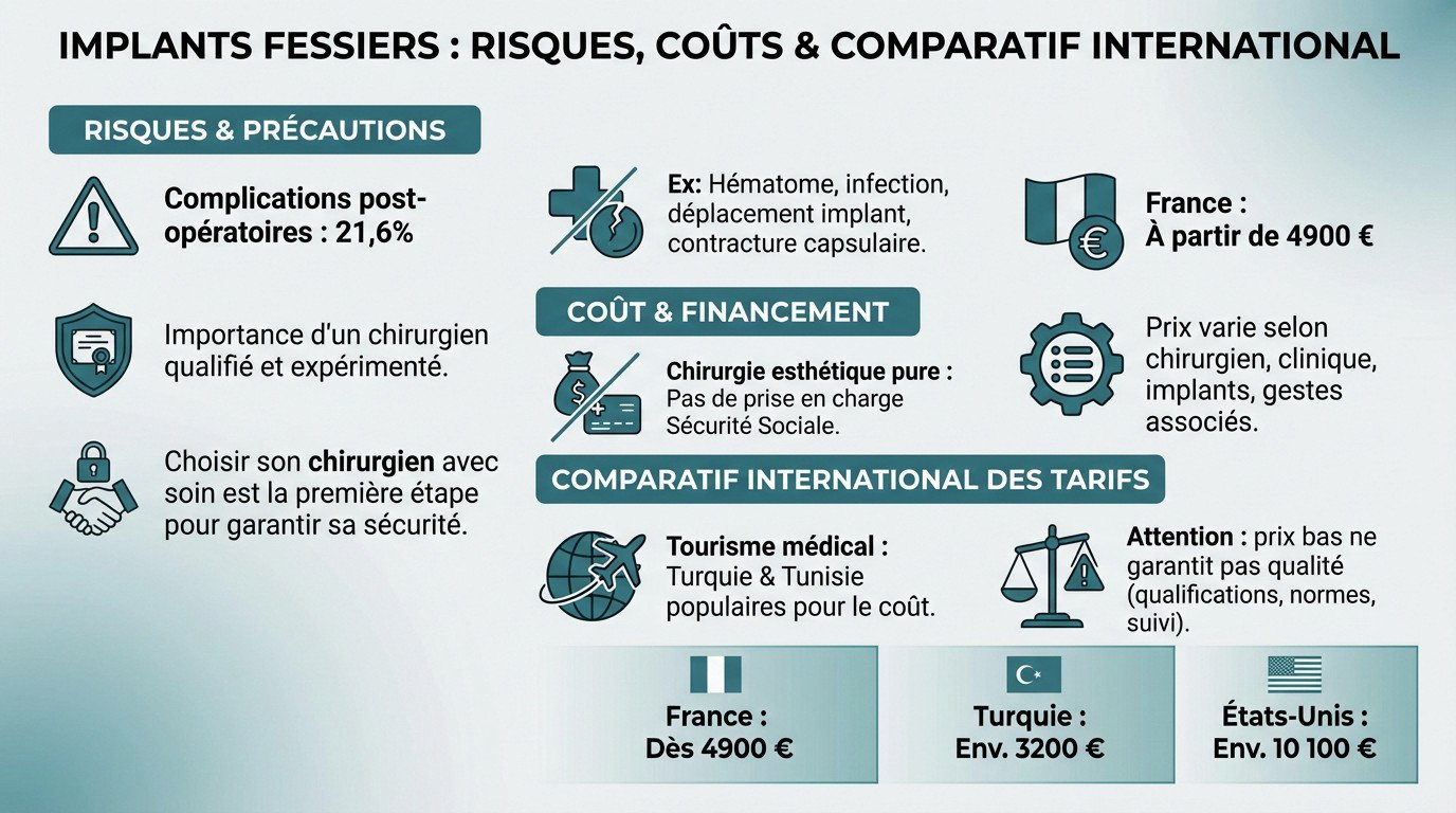 implant fessier prix et risques
