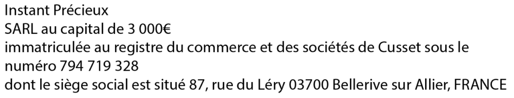 mentions légales